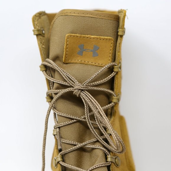 Under Armour FNP Tactical Military Boot Brown 12.5 1287352-728 Coyote Desert - Picture 9 of 12